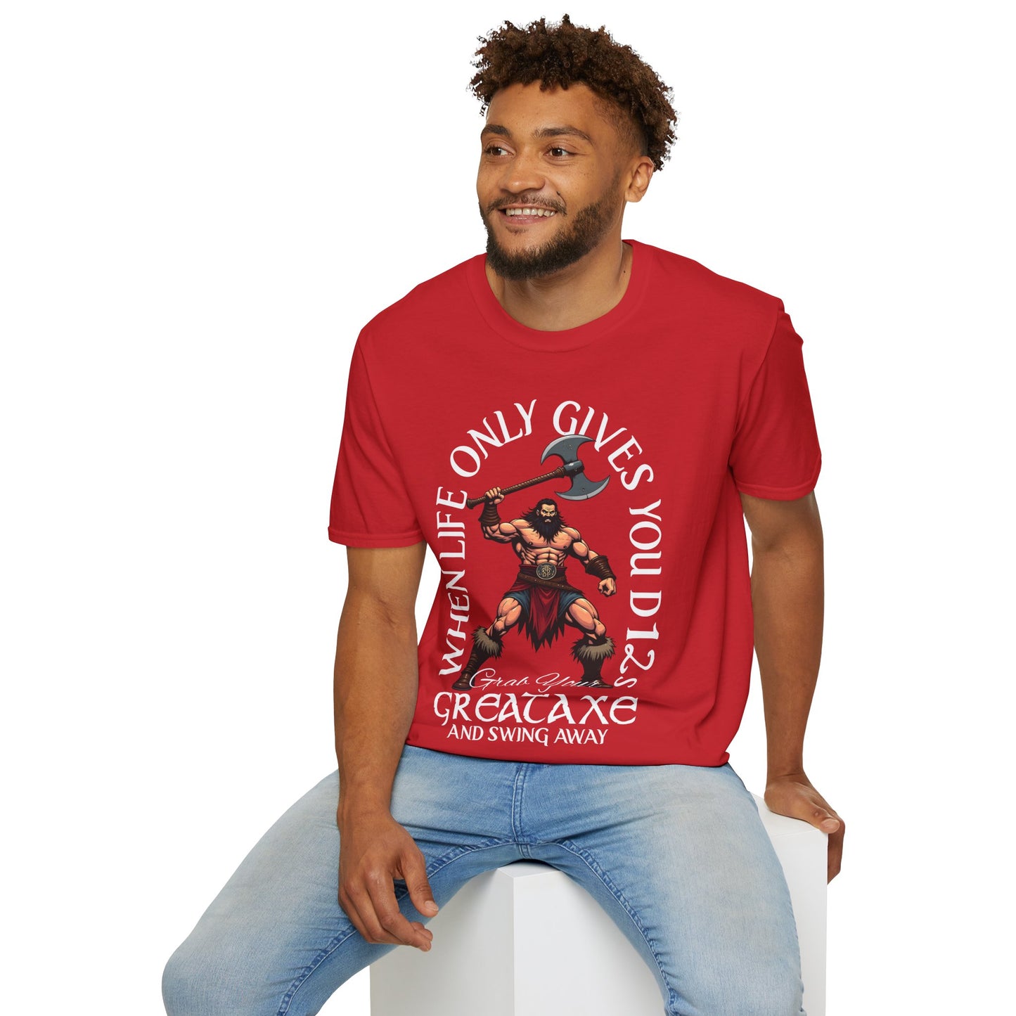 D12 Swing Away - Softstyle T-Shirt for Men and Women
