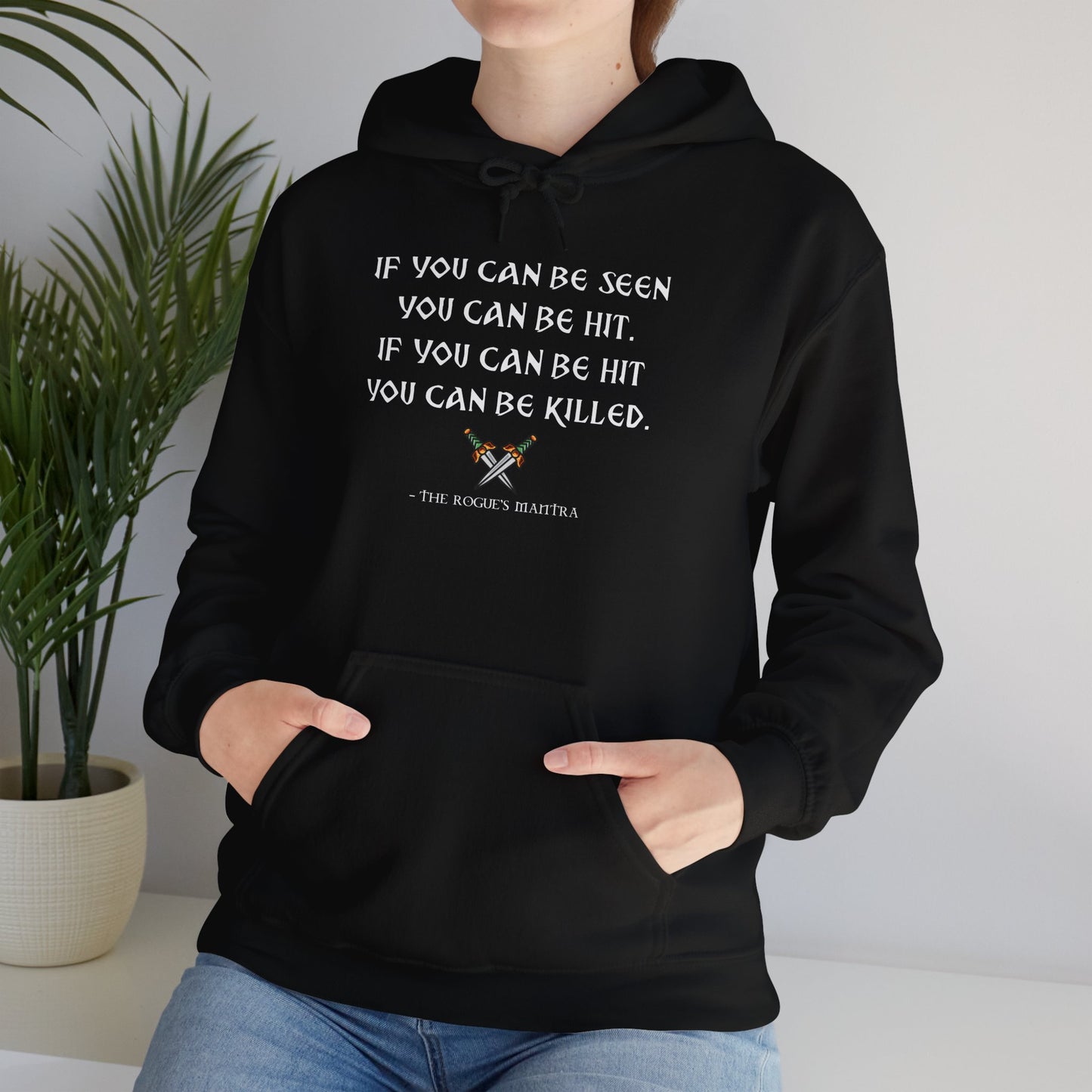 Rogue's Mantra - Heavy Blend™ Hoodie for Men or Women