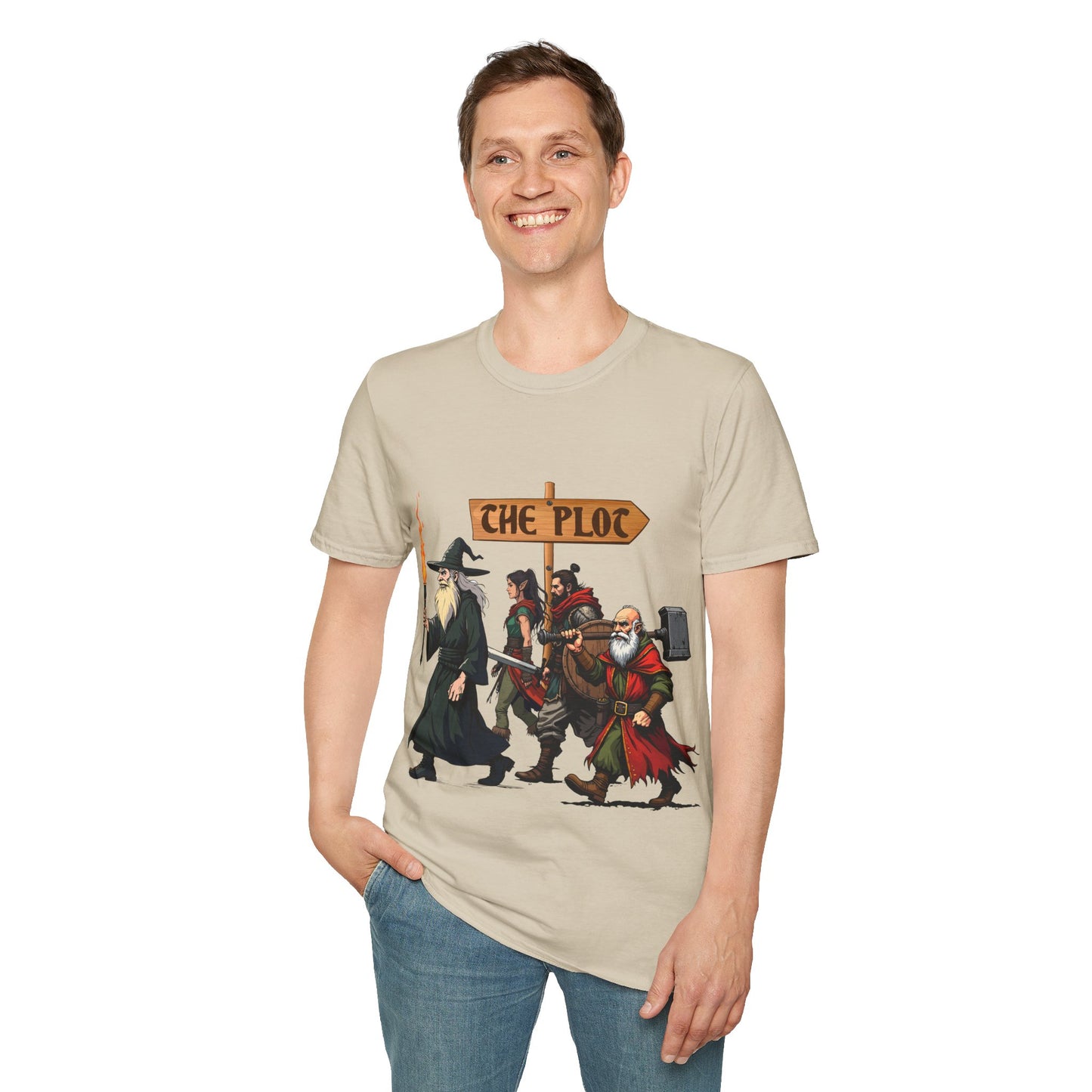Missing the Plot - Softstyle T-Shirt for Men and Women