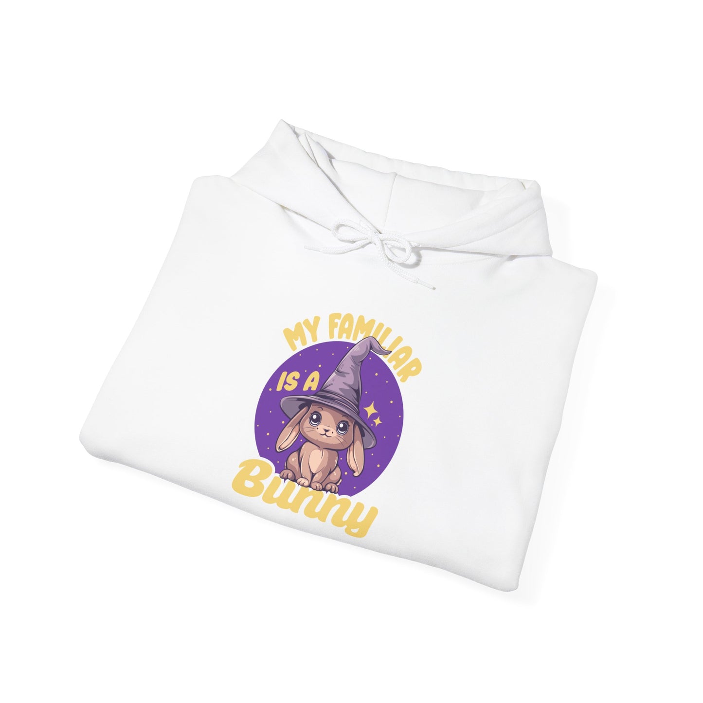 My Familiar is a Bunny - Heavy Blend™ Hoodie for Men and Women