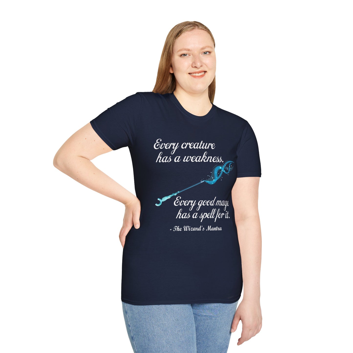 Wizard's Mantra - Softstyle T-Shirt for Men and Women