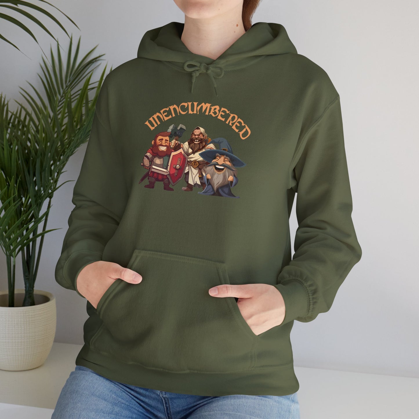Unencumbered - Heavy Blend™ Hoodie for Men and Women