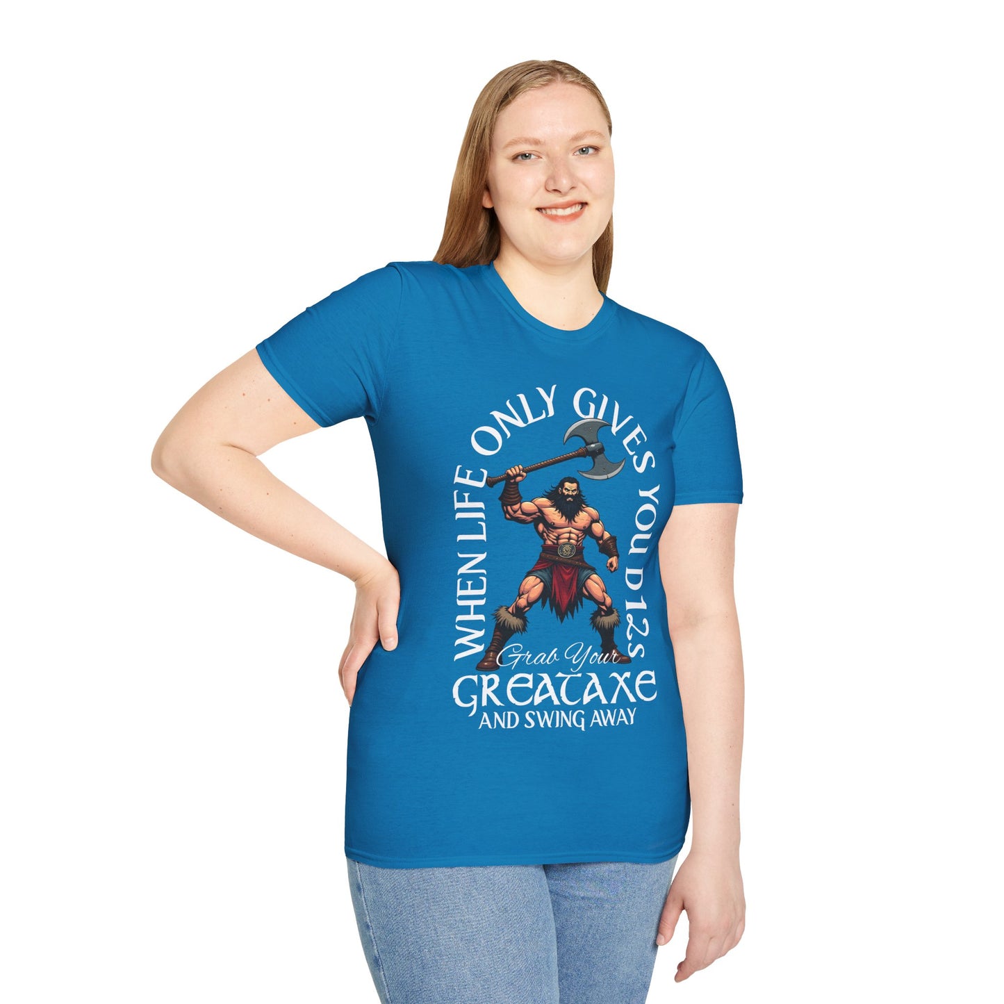 D12 Swing Away - Softstyle T-Shirt for Men and Women