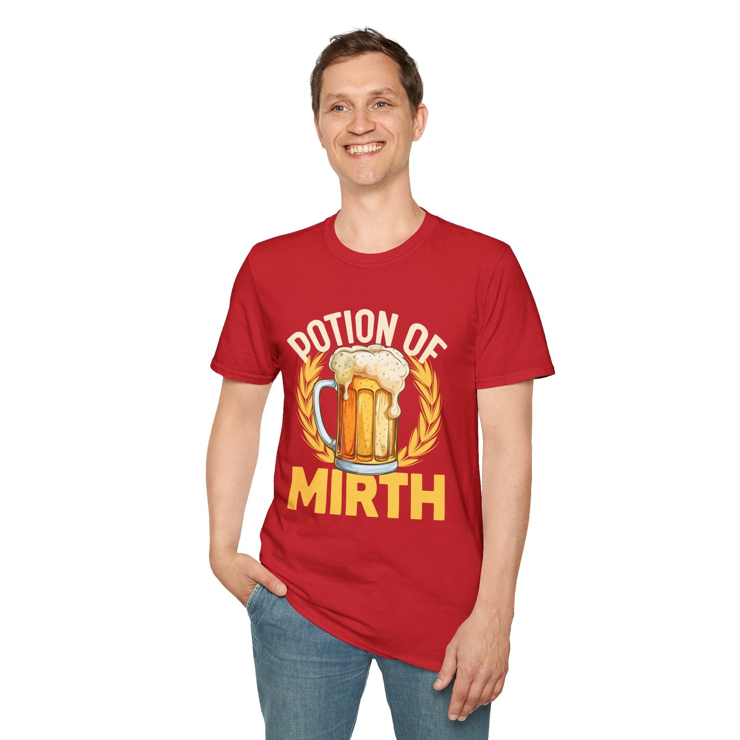 Potion of Mirth - Softstyle T-Shirt for Men or Women