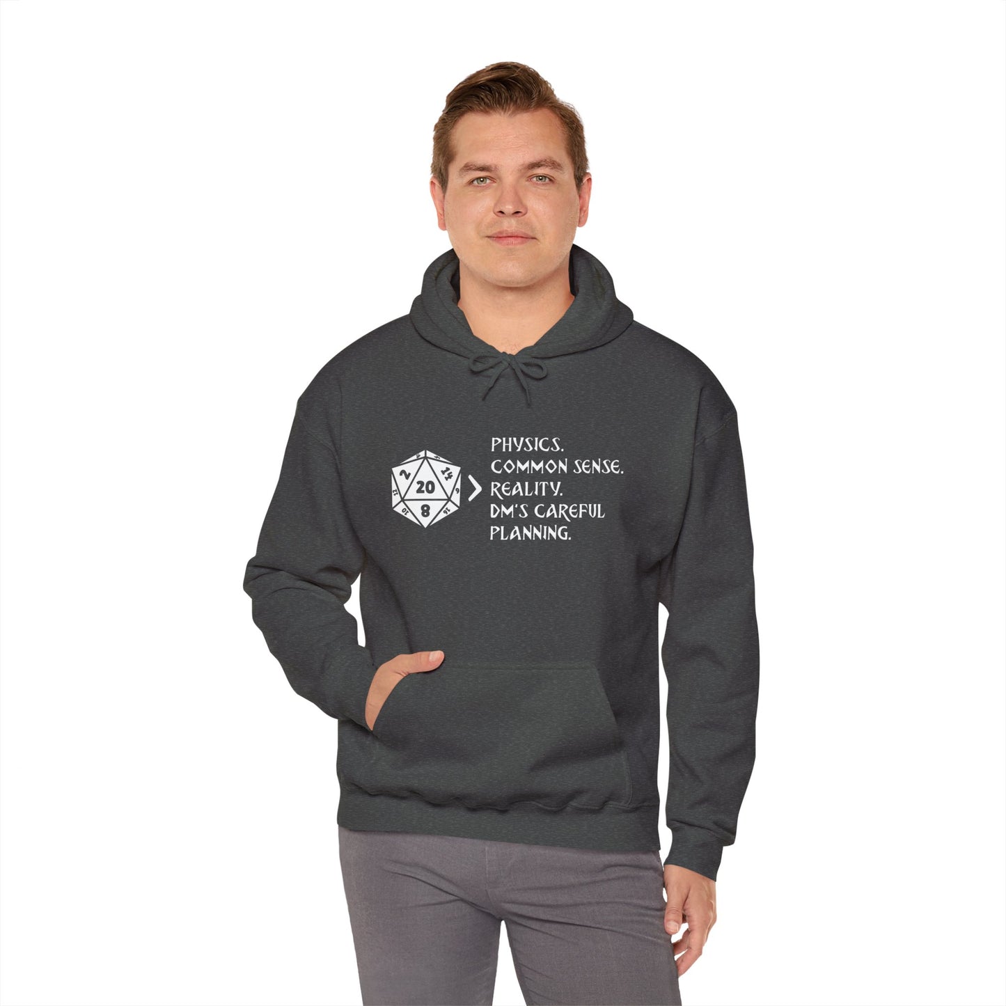 Natural 20 is Greater Than - Heavy Blend™ Hoodie for Men and Women