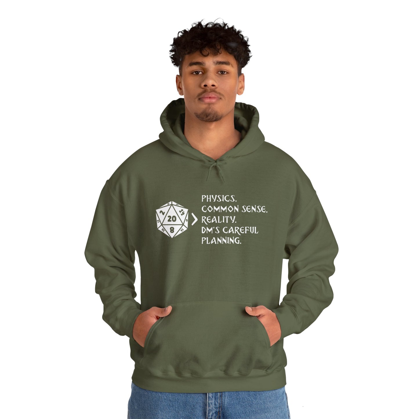 Natural 20 is Greater Than - Heavy Blend™ Hoodie for Men and Women