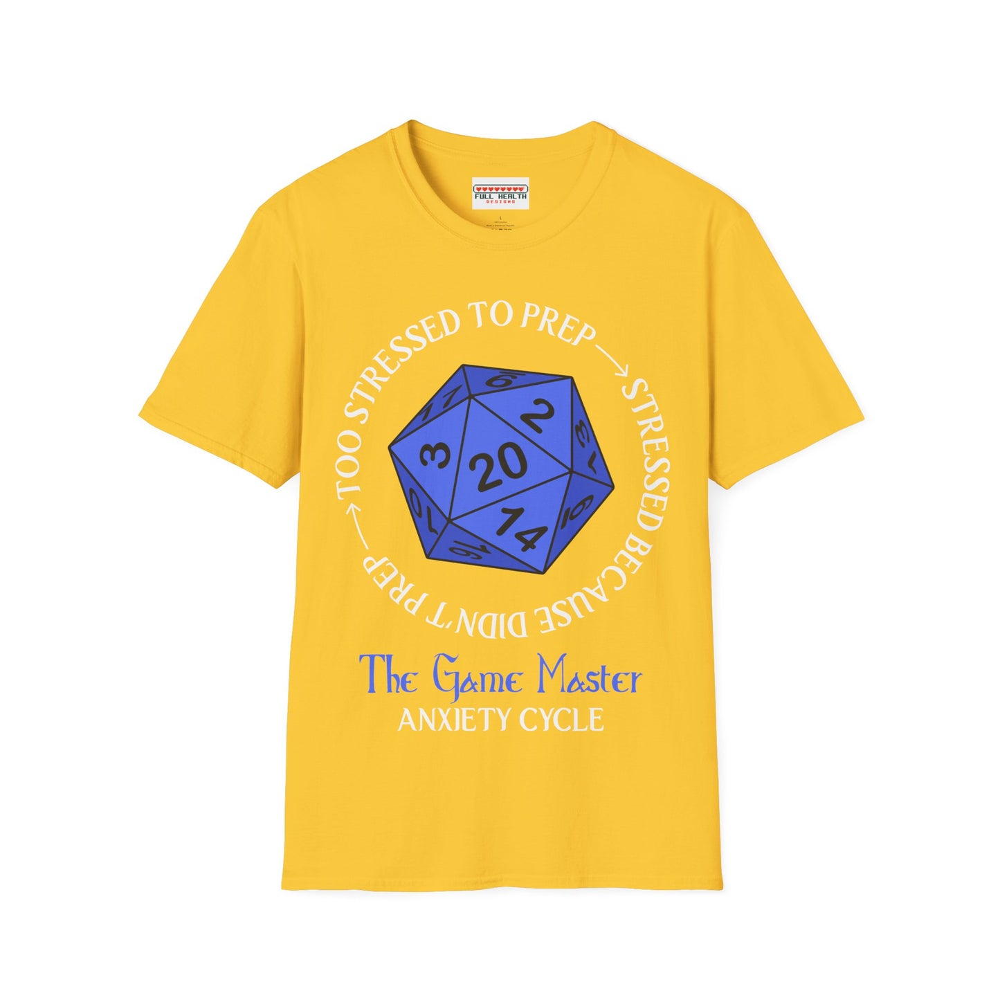 The GM Anxiety Cycle - Softstyle T-Shirt for Men and Women