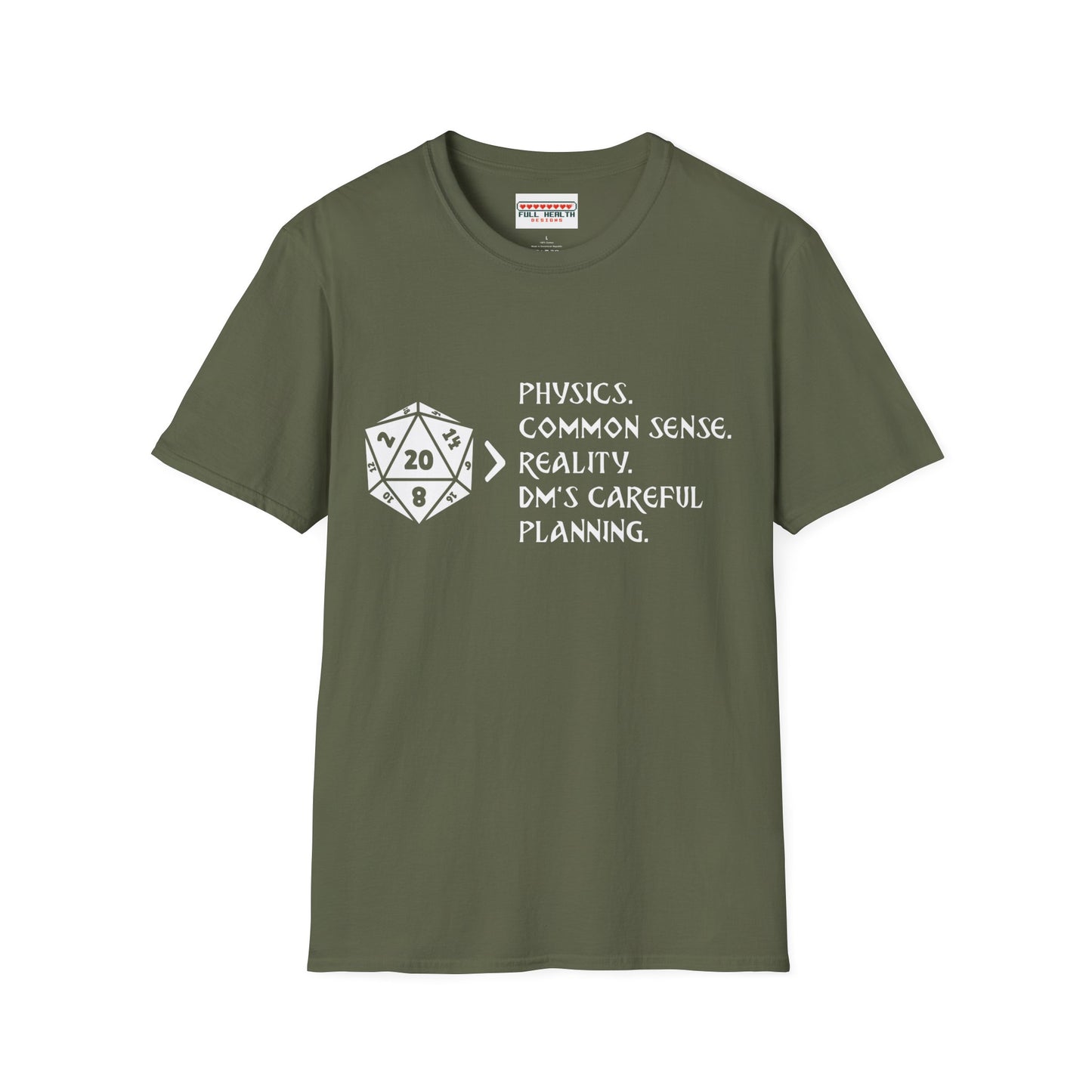 Natural 20 is Greater Than - Unisex Softstyle T-Shirt