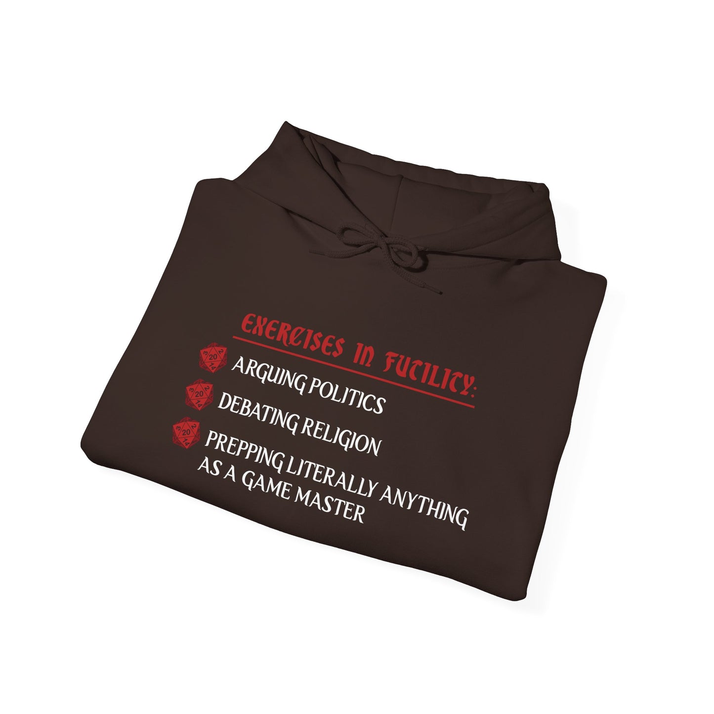 Exercises in Futility - Heavy Blend™ Hooded Sweatshirt for Men and Women