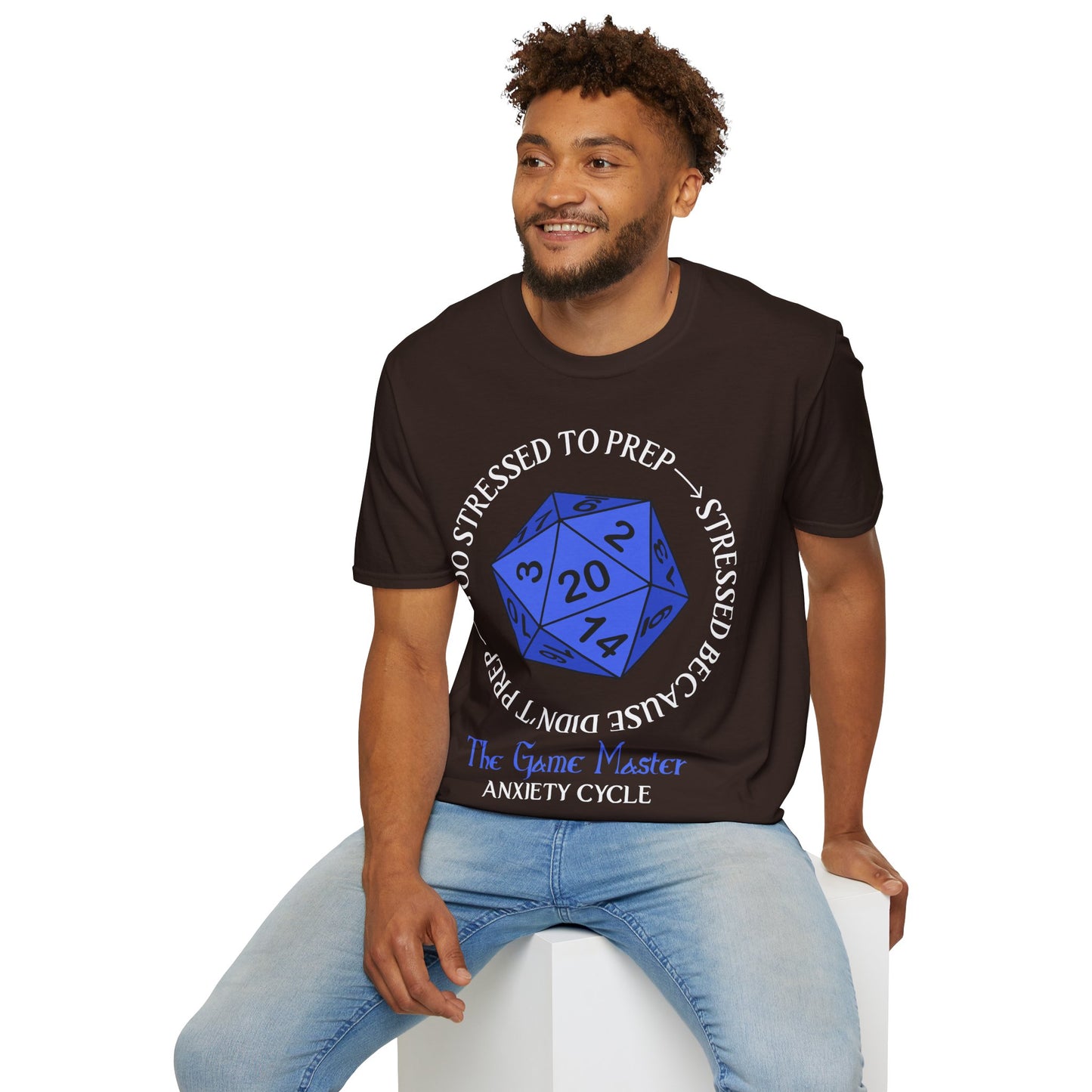 The GM Anxiety Cycle - Softstyle T-Shirt for Men and Women