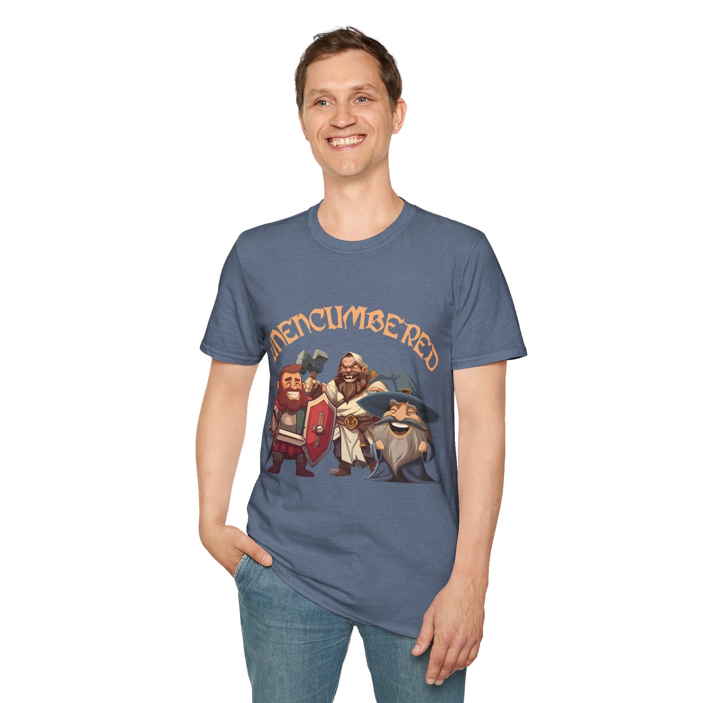 Unencumbered - Softstyle T-Shirt for Men and Women