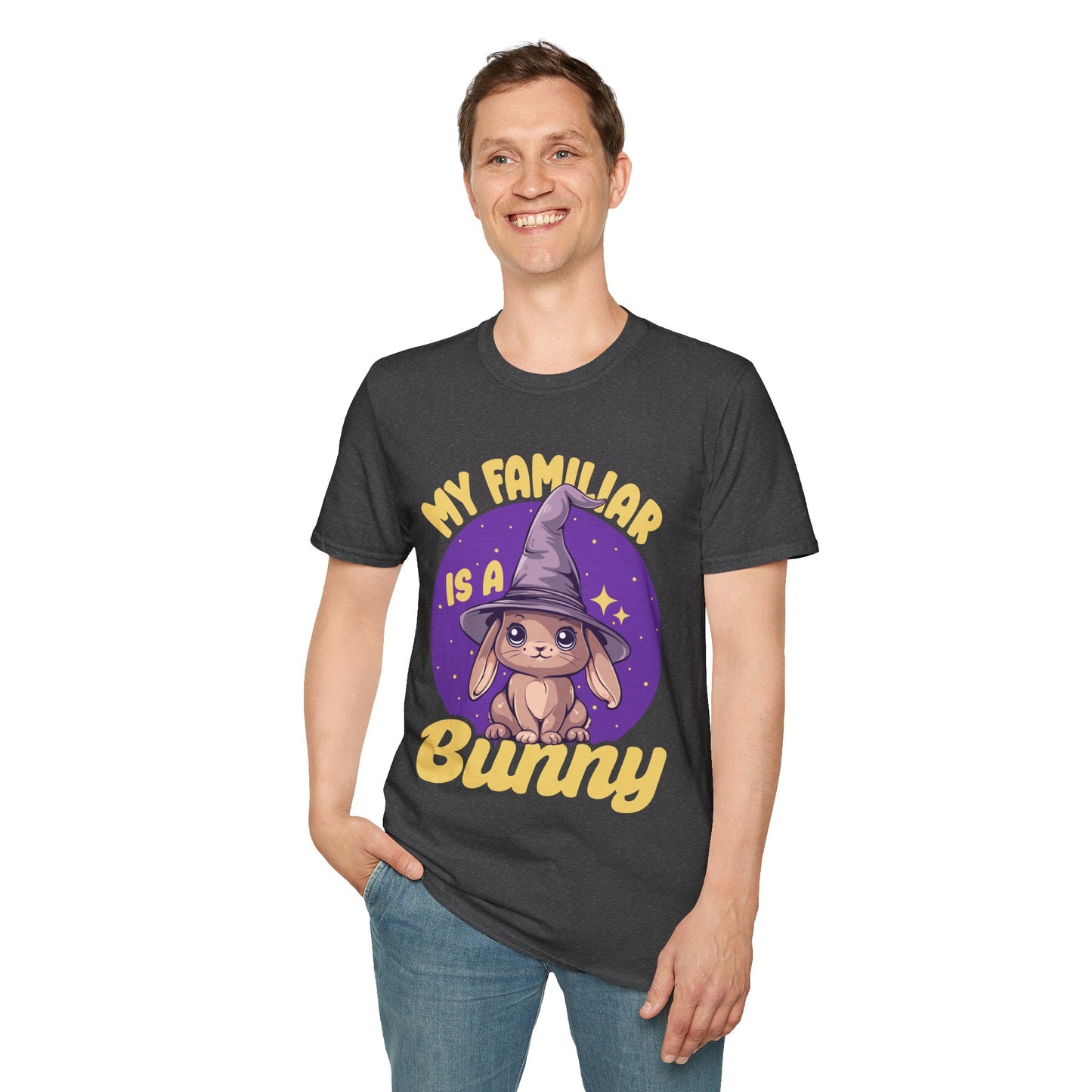 My Familiar is a Bunny - Softstyle T-Shirt for Men and Women