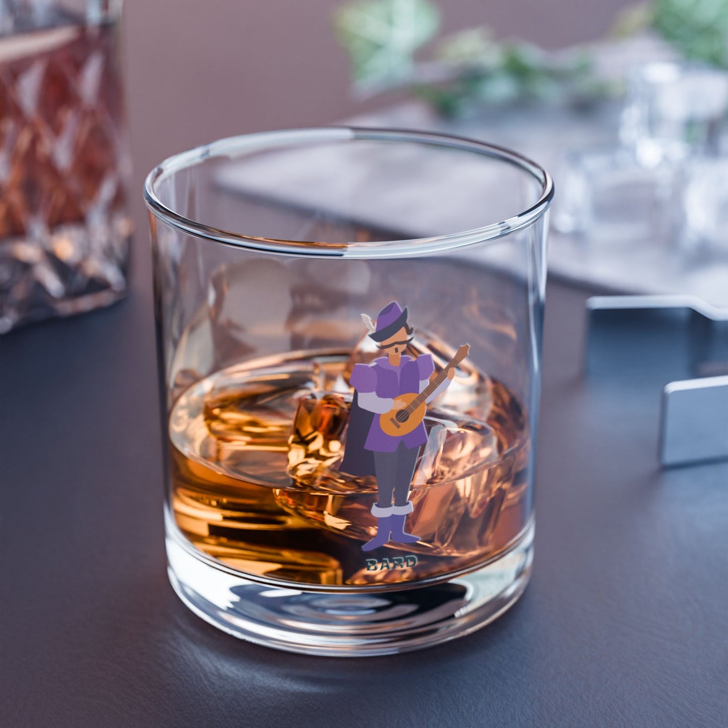 "Glass of Inspiration" BARD Rocks Glass Printify
