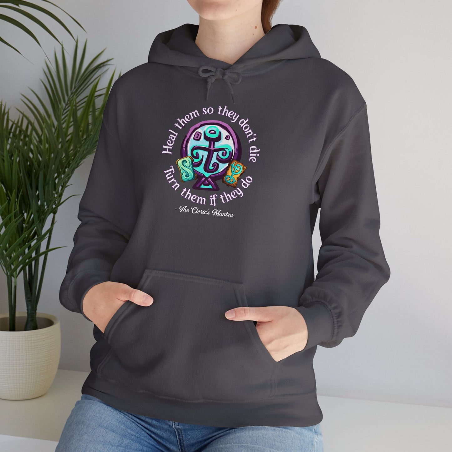 Cleric's Mantra - Heavy Blend™ Hoodie for Men and Women