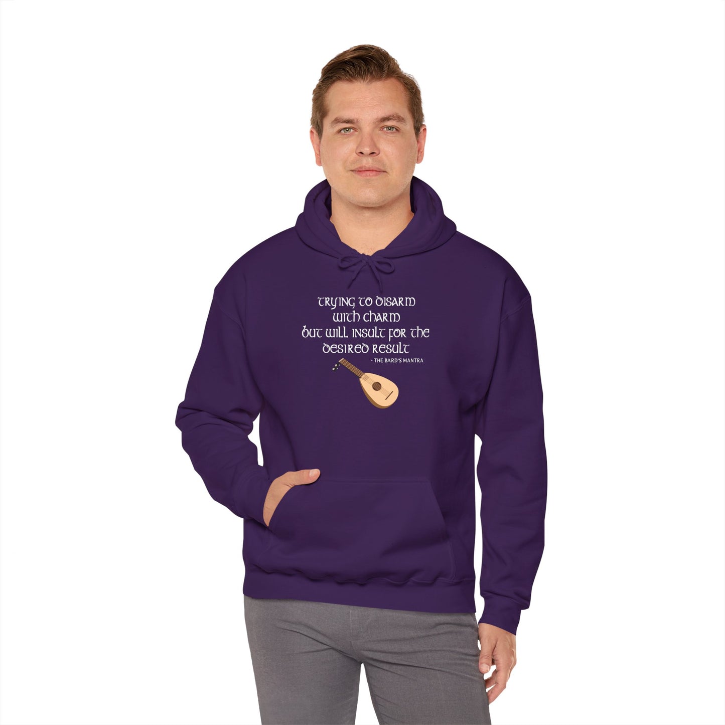 Bard Mantra - Heavy Blend™ Hooded Sweatshirt for Men and Women