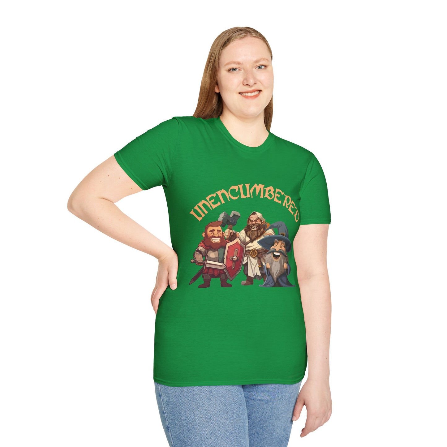 Unencumbered - Softstyle T-Shirt for Men and Women