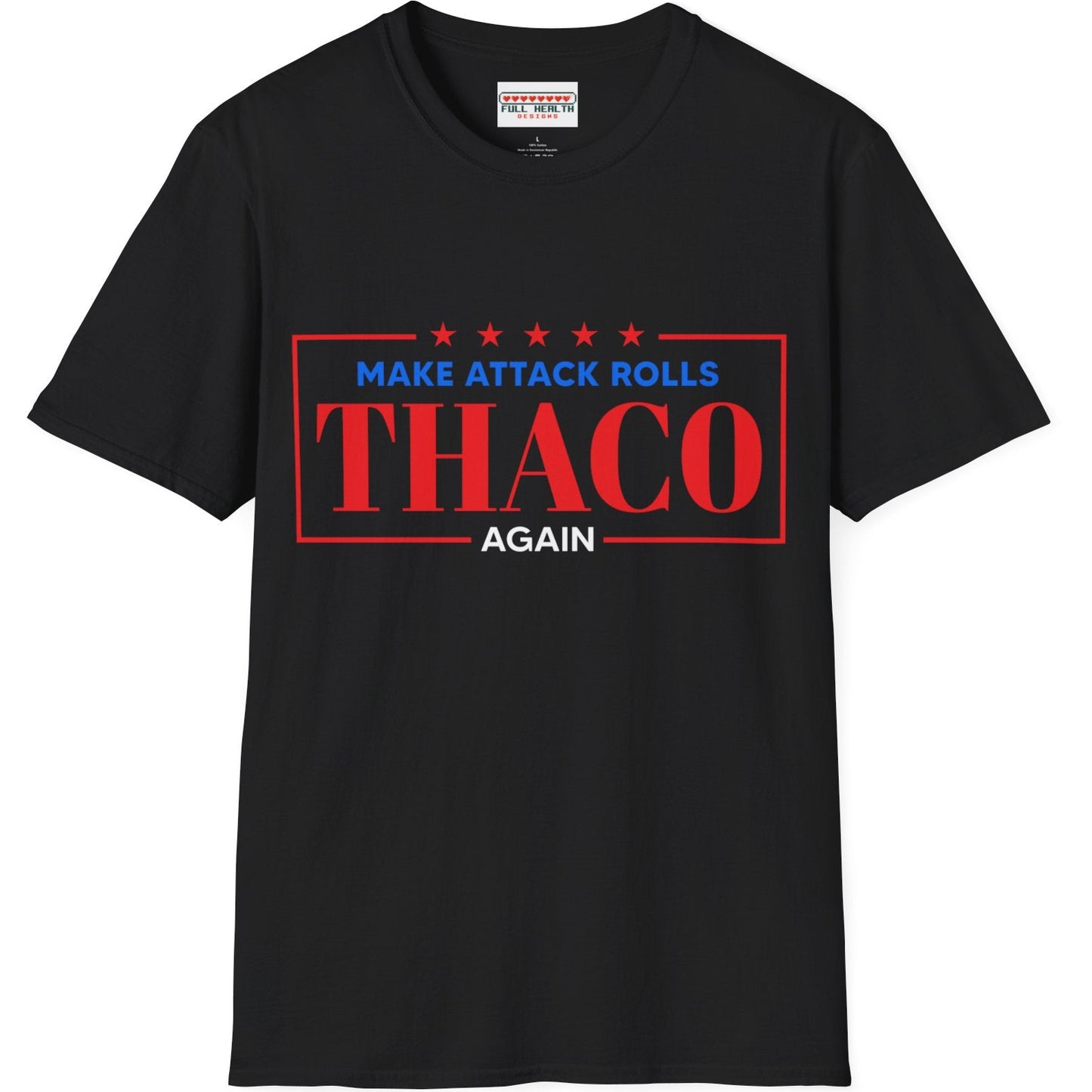 Make Attack Rolls THAC0 Again - Unisex Softstyle T-Shirt