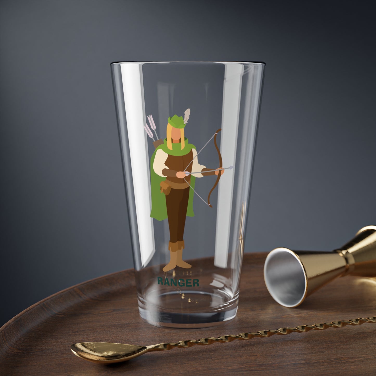 "The Hunterâs Horn" RANGER Pint Glass