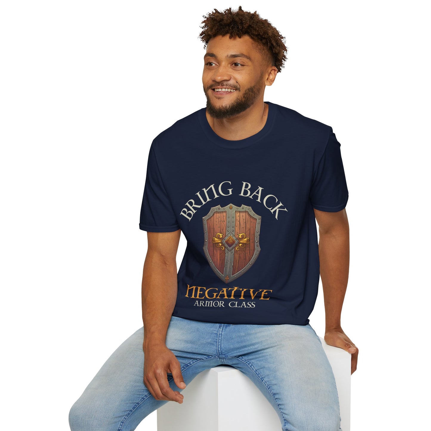 Bring Back Negative Armor Class - Softstyle T-Shirt for Men and Women