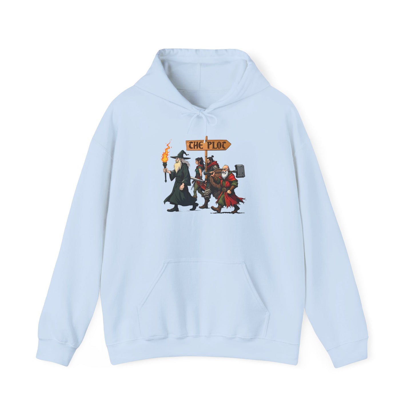Missing the Plot - Heavy Blend™ Hooded Sweatshirt for Men and Women