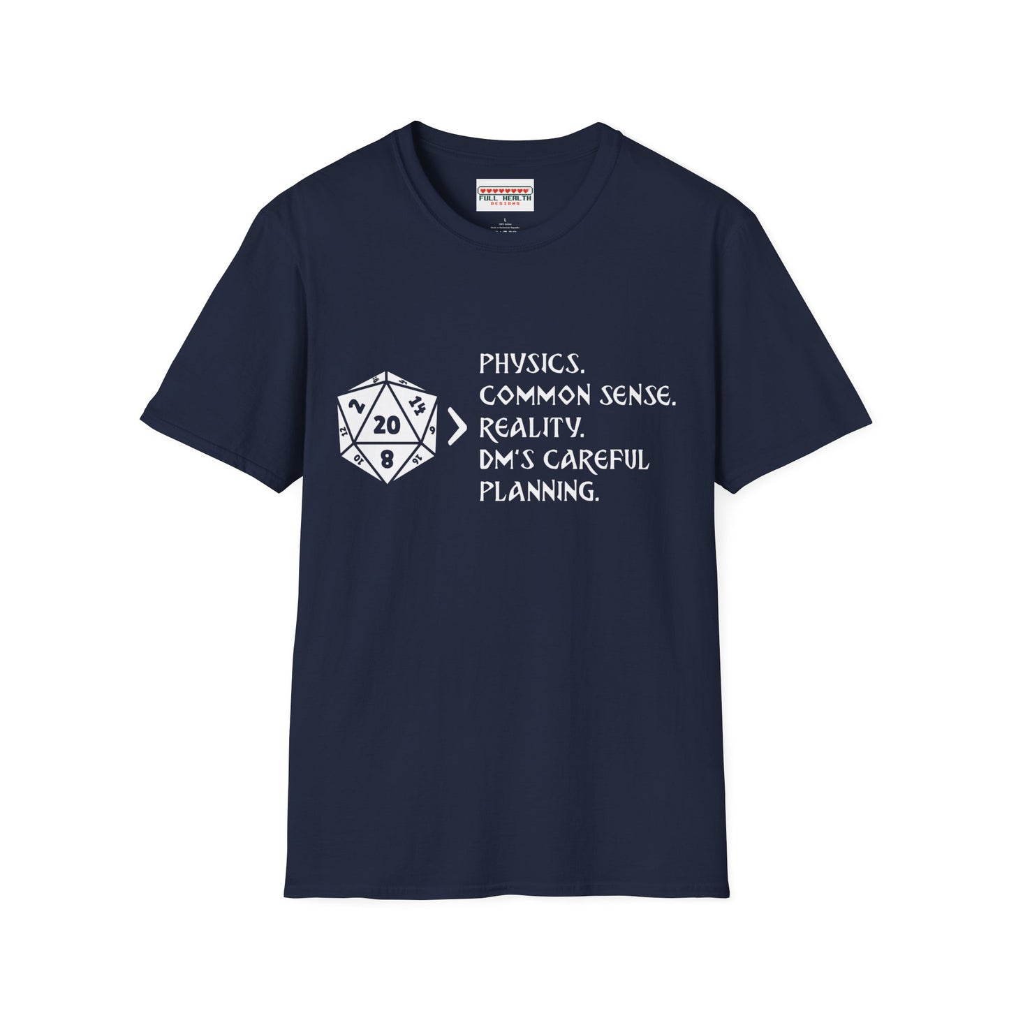 Natural 20 is Greater Than - Unisex Softstyle T-Shirt