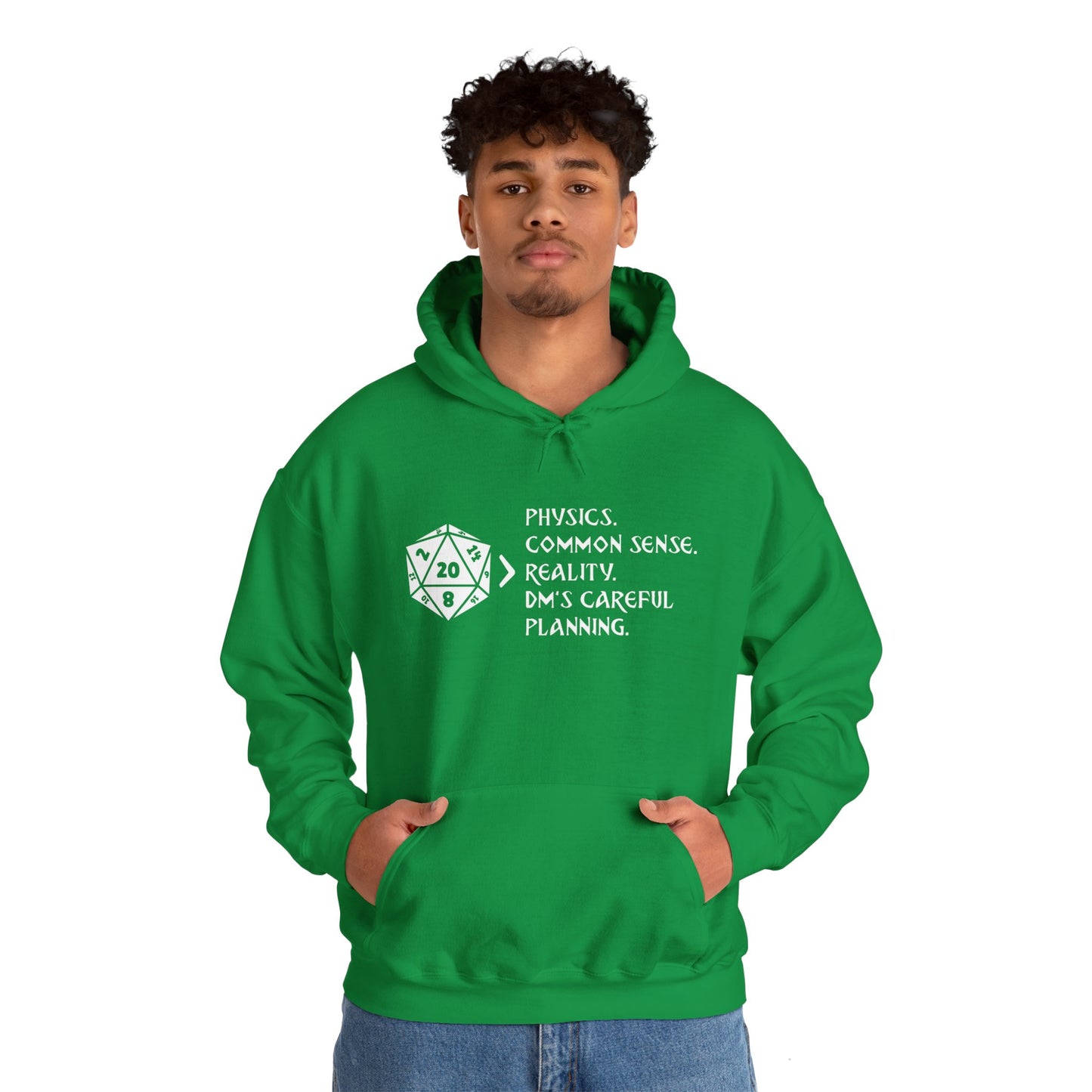 Natural 20 is Greater Than - Heavy Blend™ Hoodie for Men and Women