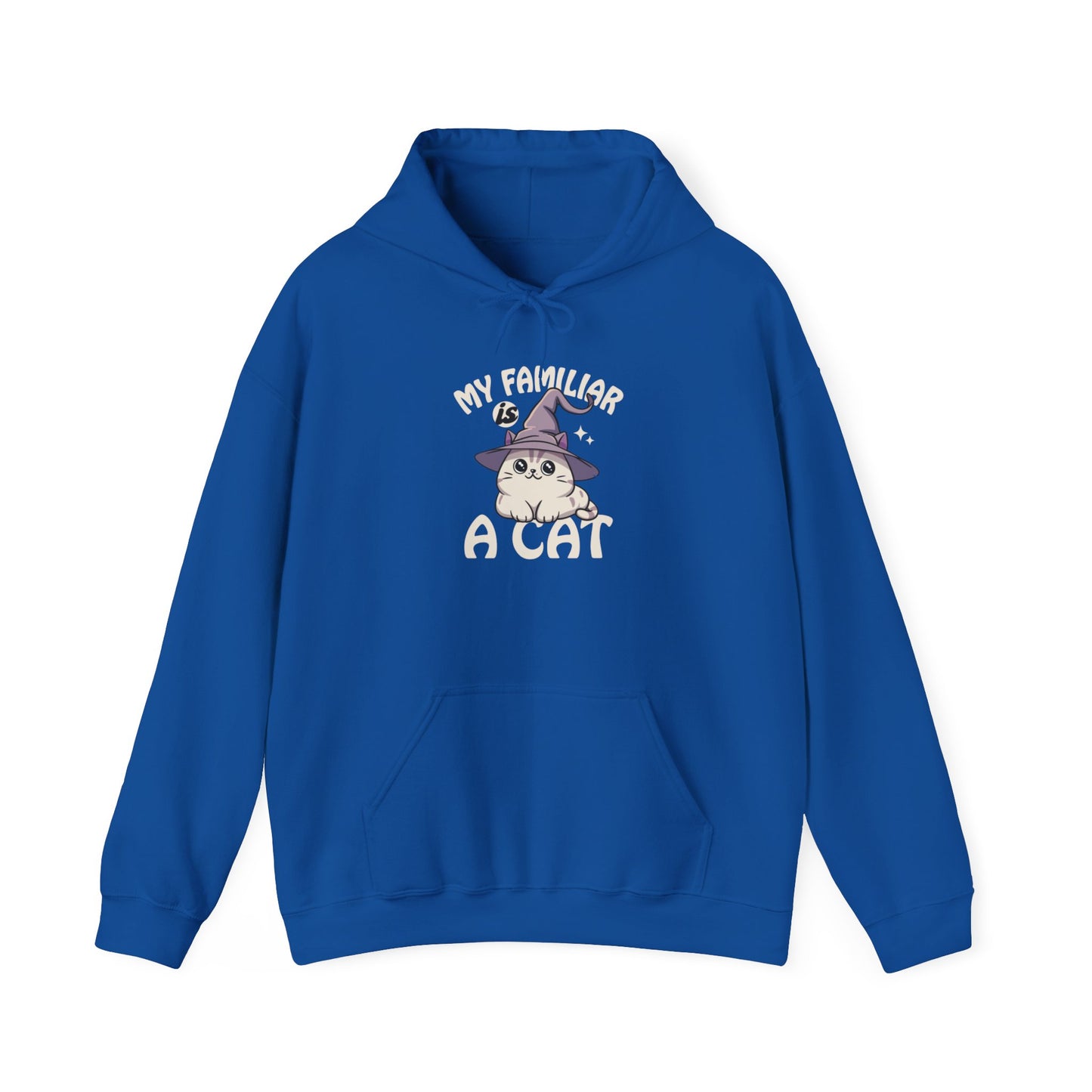 My Familiar is a Cat - Heavy Blend™ Hoodie for Men and Women