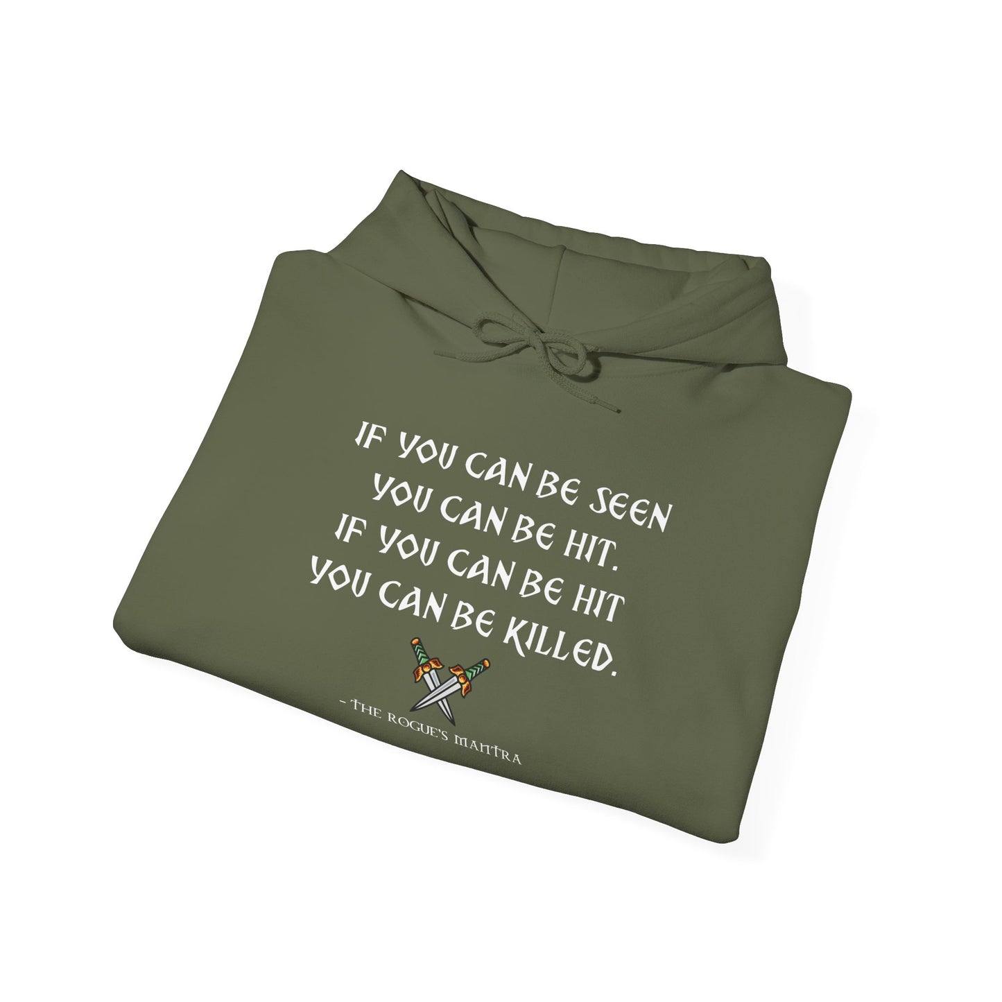 Rogue's Mantra - Heavy Blend™ Hoodie for Men or Women