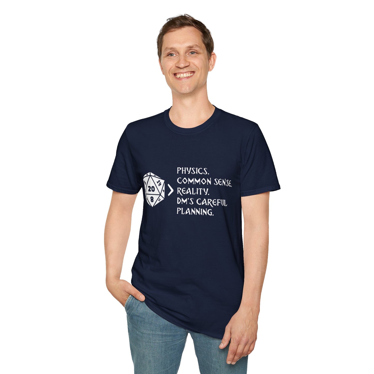 Natural 20 is Greater Than - Unisex Softstyle T-Shirt