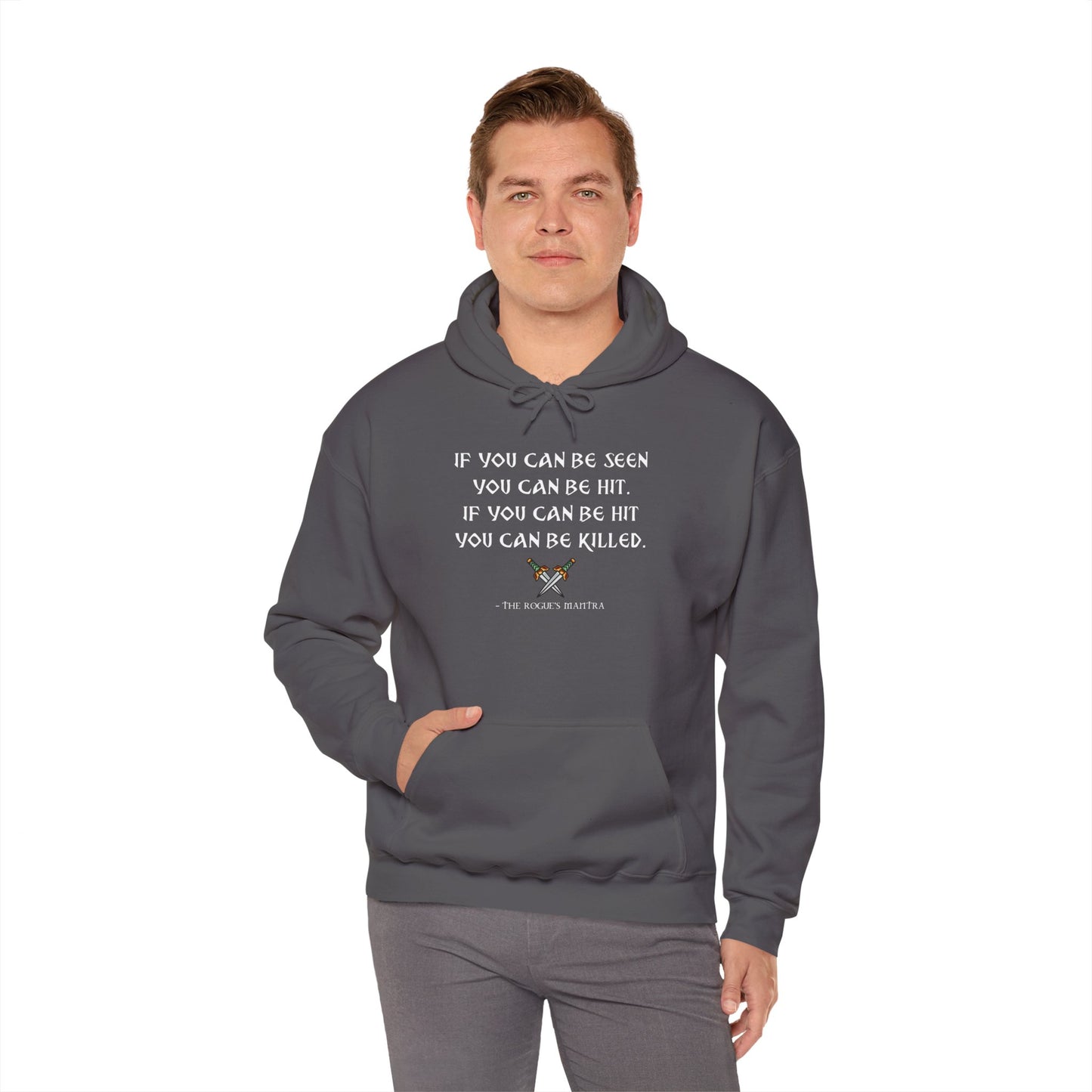 Rogue's Mantra - Heavy Blend™ Hoodie for Men or Women