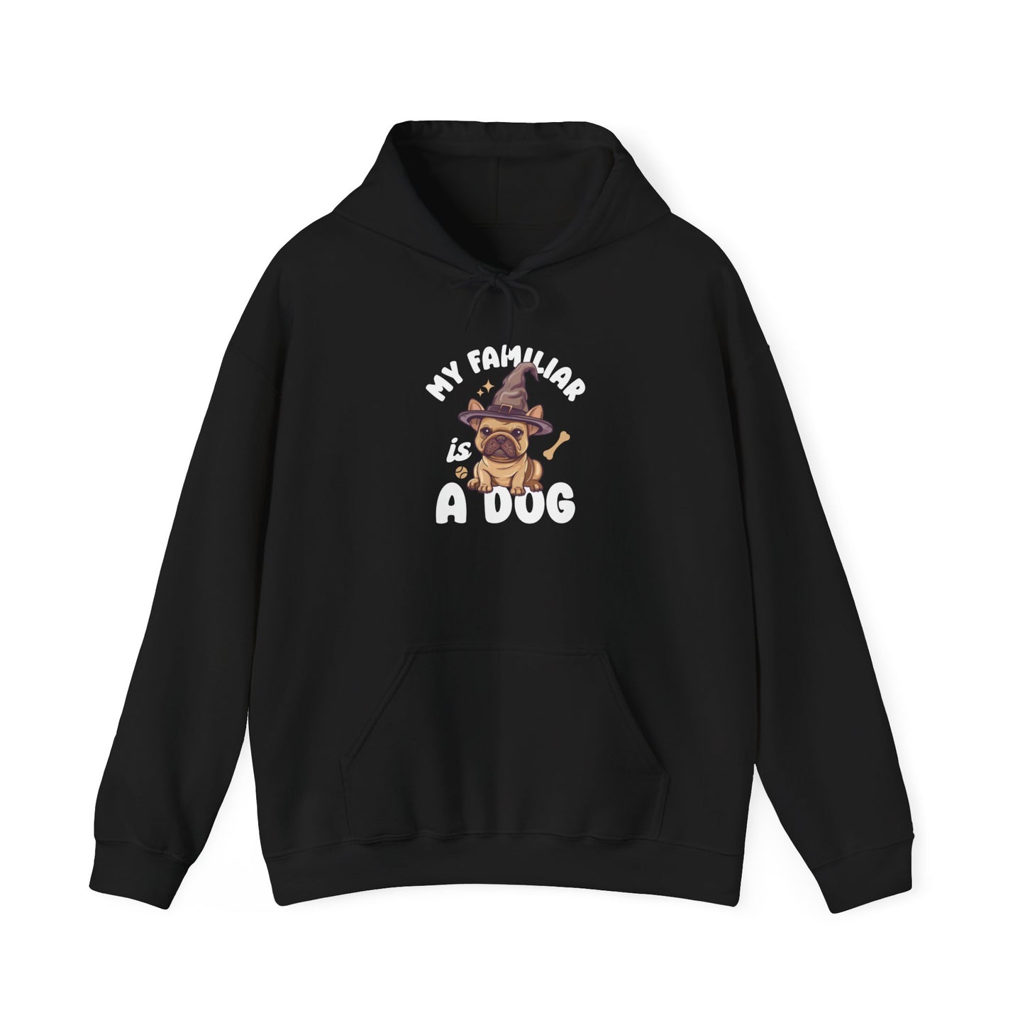 My Familiar is a Dog - Heavy Blend™ Hoodie for Men and Women