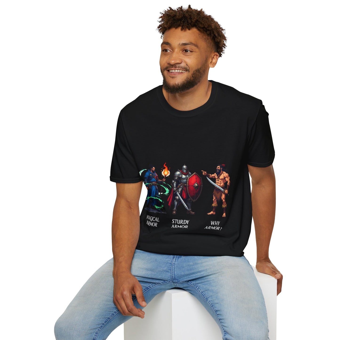 Class Armor Comparison - Softstyle T-Shirt for Men and Women
