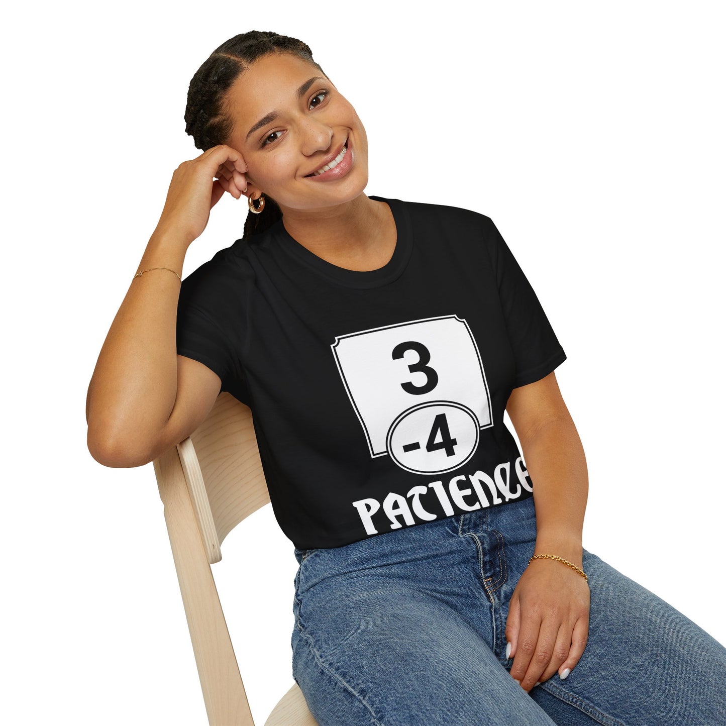 Patience is My Dump Stat - Softstyle T-Shirt for Men and Women
