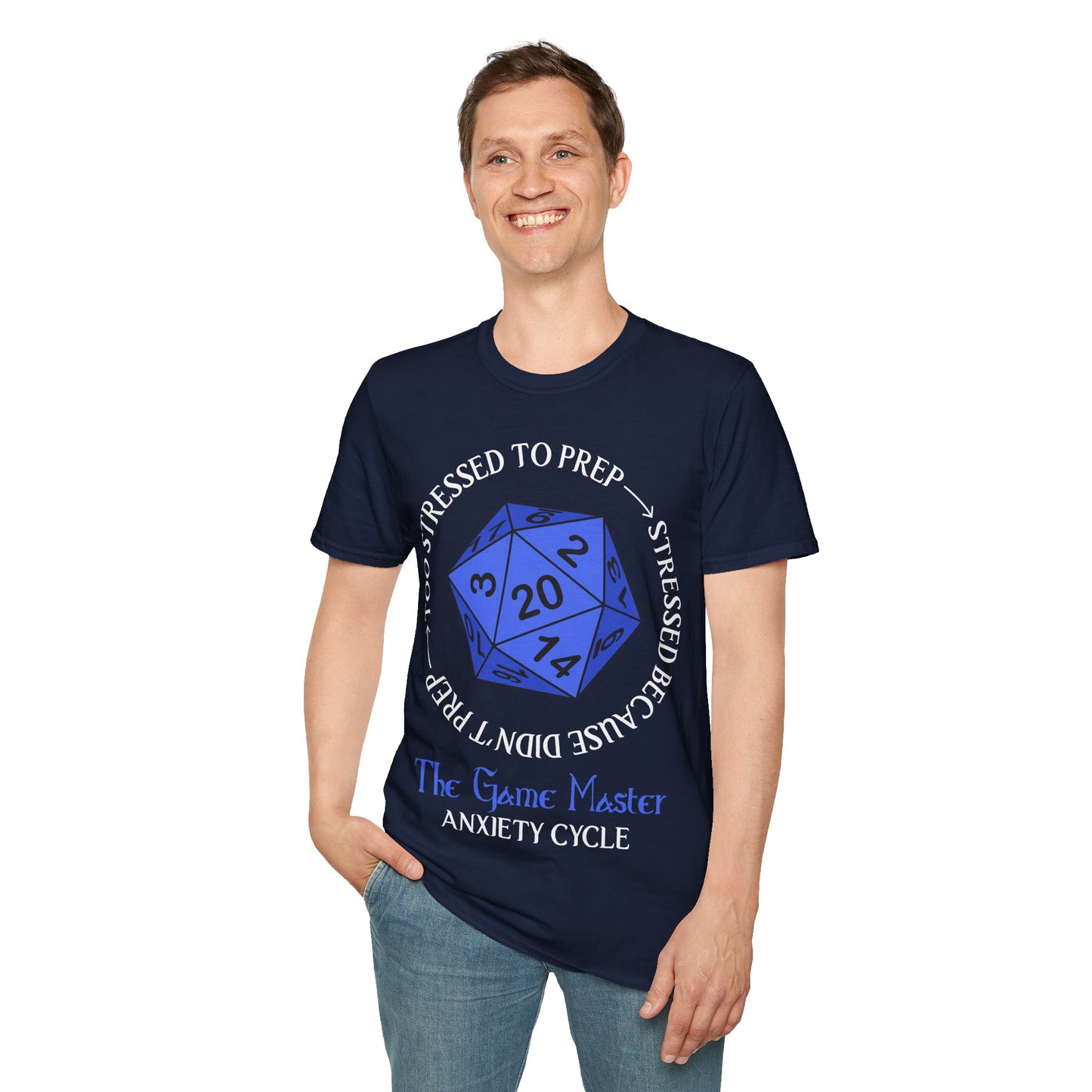 The GM Anxiety Cycle - Softstyle T-Shirt for Men and Women