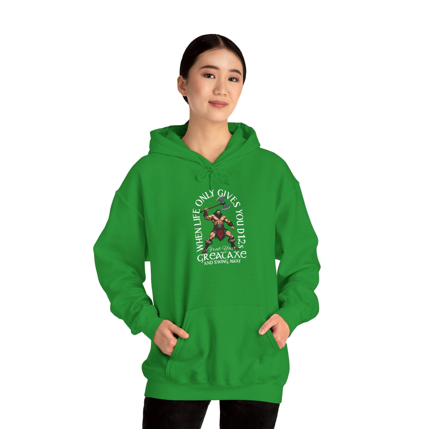 D12 Swing Away - Heavy Blend™ Hooded Sweatshirt for Men and Women