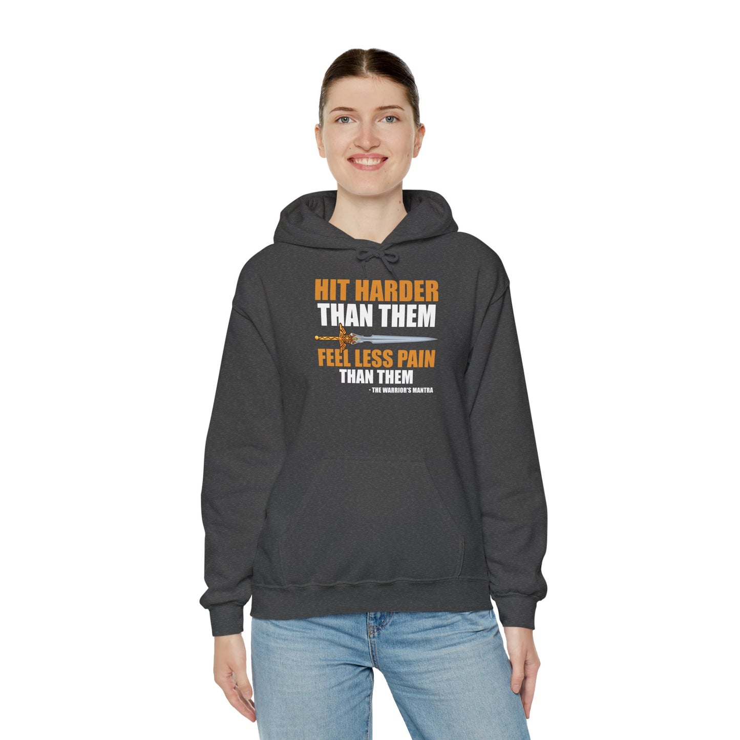 Warrior's Mantra - Heavy Blend™ Hoodie for Men and Women