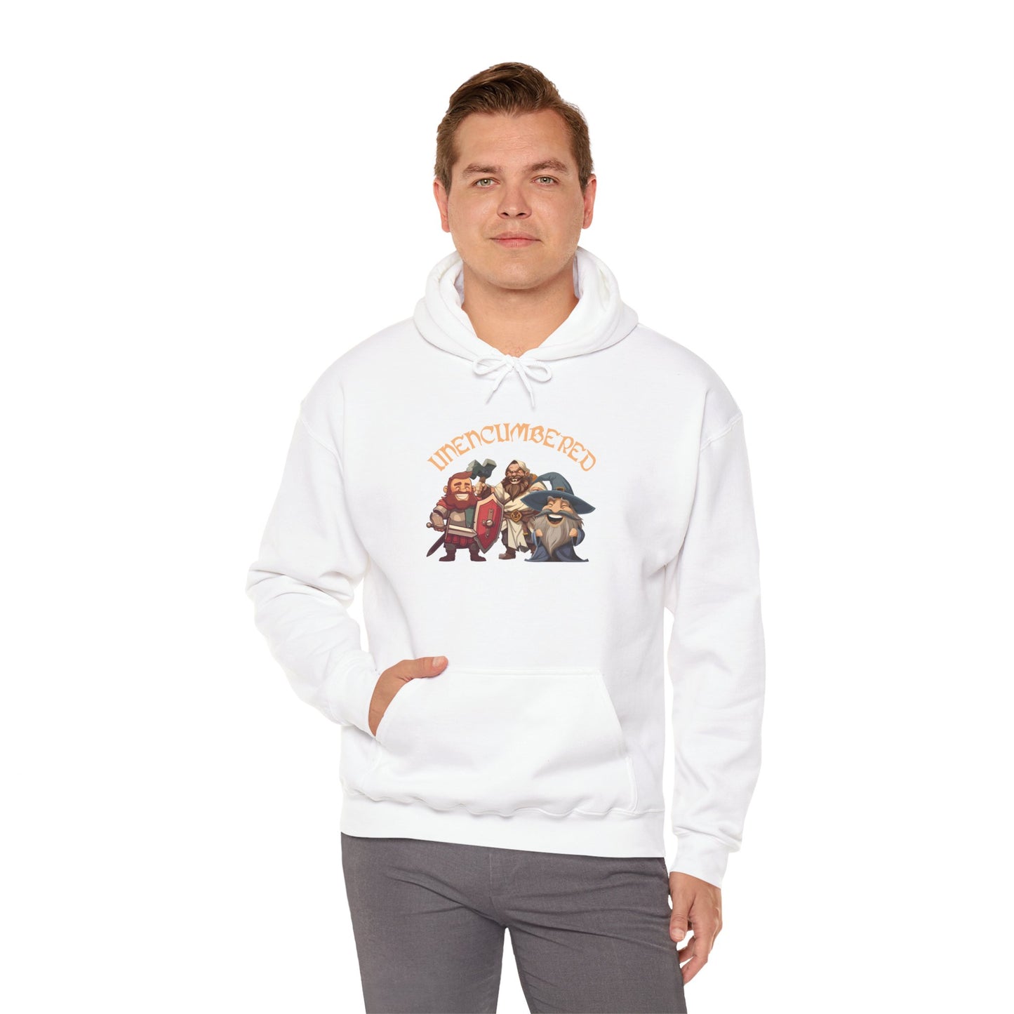 Unencumbered - Heavy Blend™ Hoodie for Men and Women