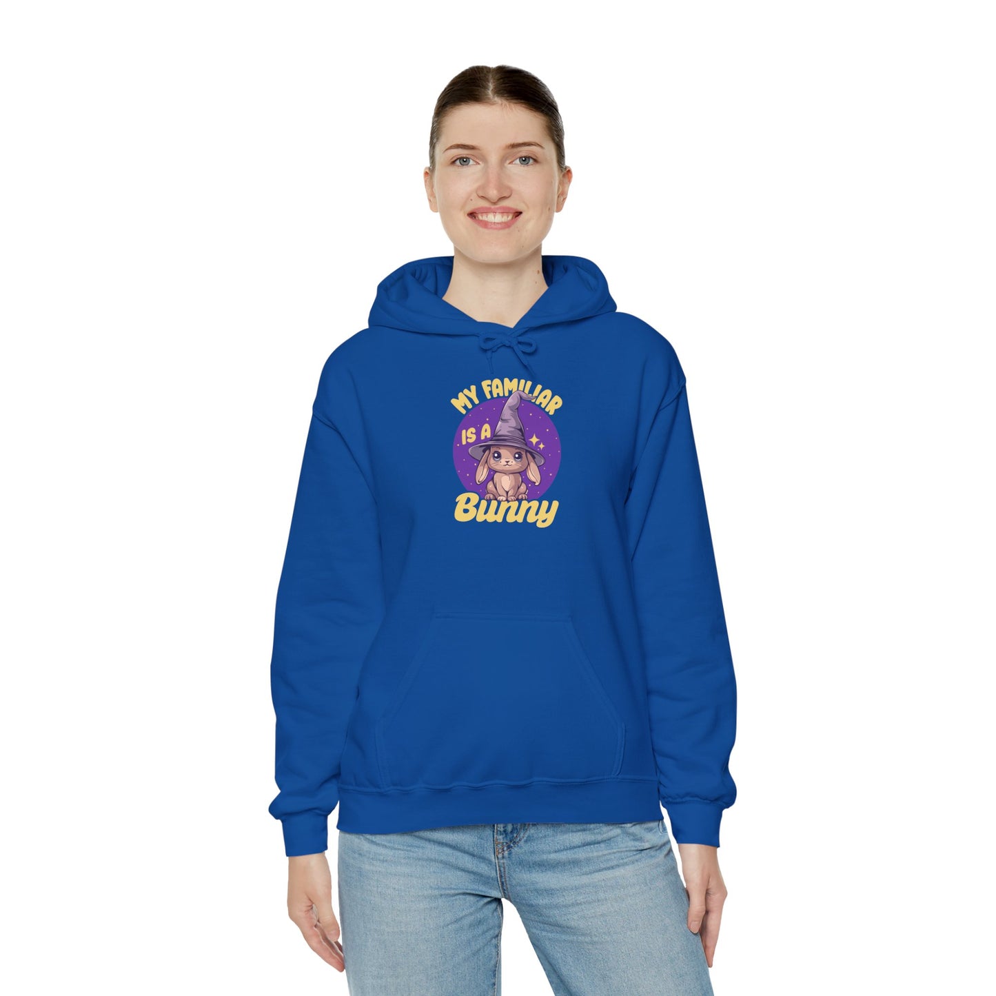 My Familiar is a Bunny - Heavy Blend™ Hoodie for Men and Women