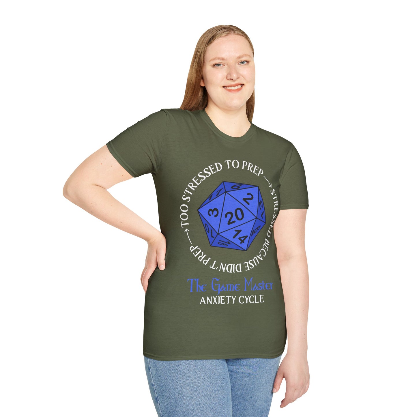 The GM Anxiety Cycle - Softstyle T-Shirt for Men and Women