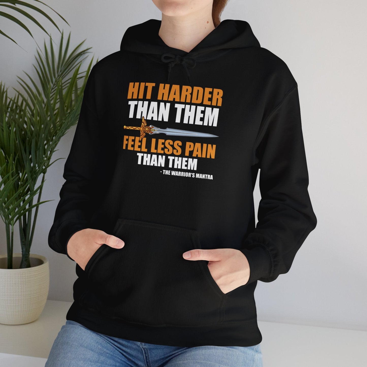 Warrior's Mantra - Heavy Blend™ Hoodie for Men and Women Printify