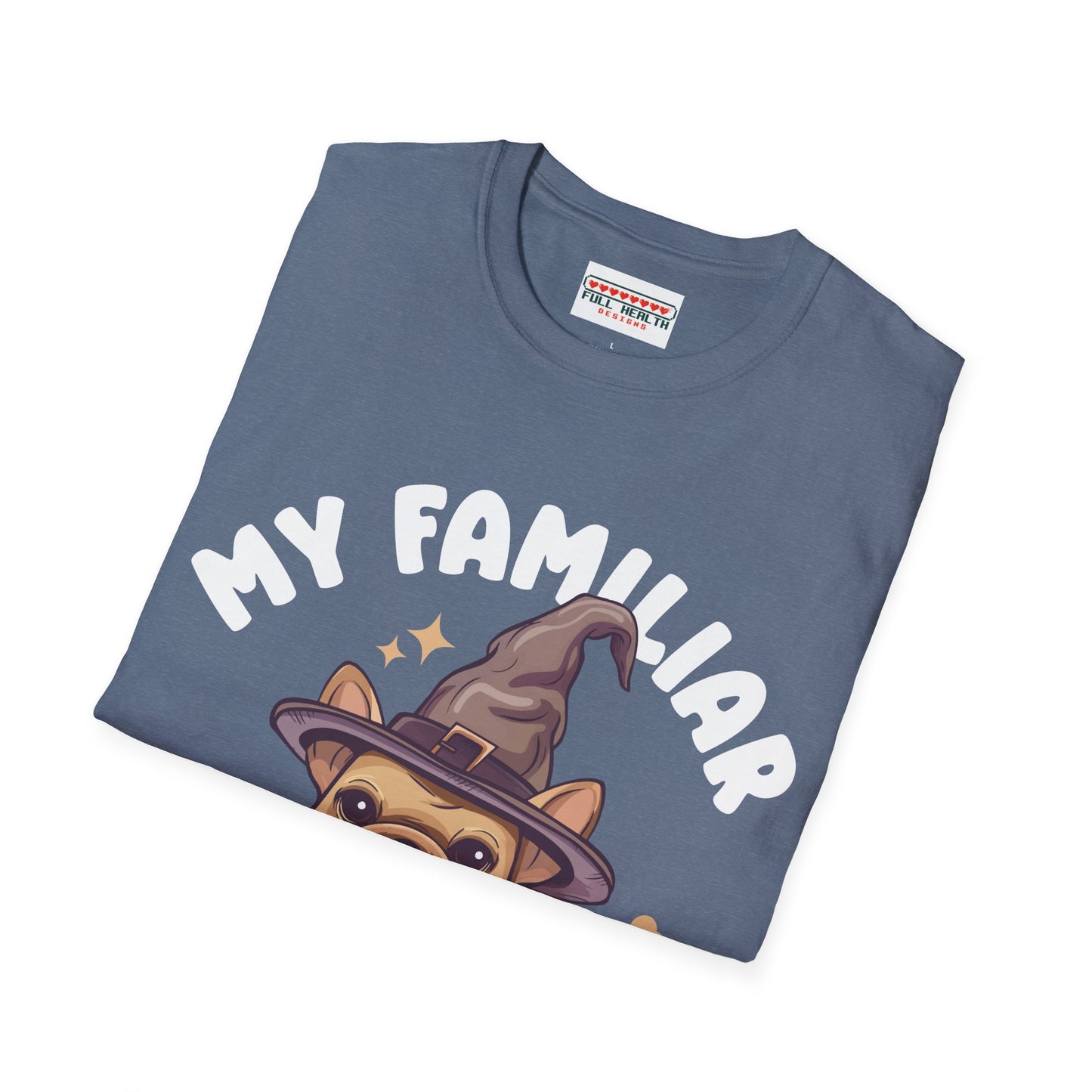 My Familiar is a Dog - Unisex Softstyle T-Shirt