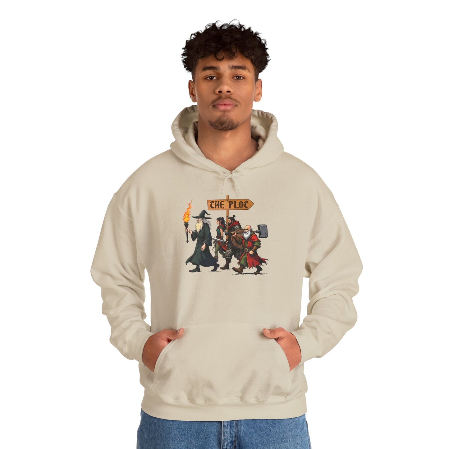 Missing the Plot - Heavy Blend™ Hooded Sweatshirt for Men and Women