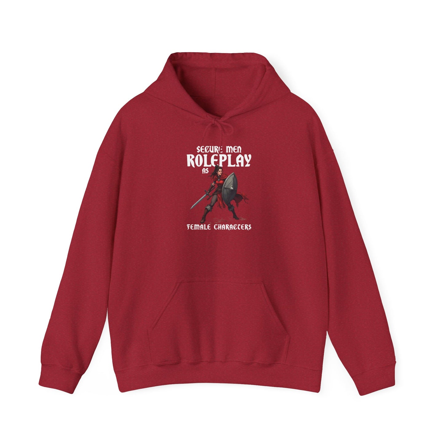 Secure Men Roleplay as Women - Heavy Blend™ Hooded Sweatshirt for Men and Women