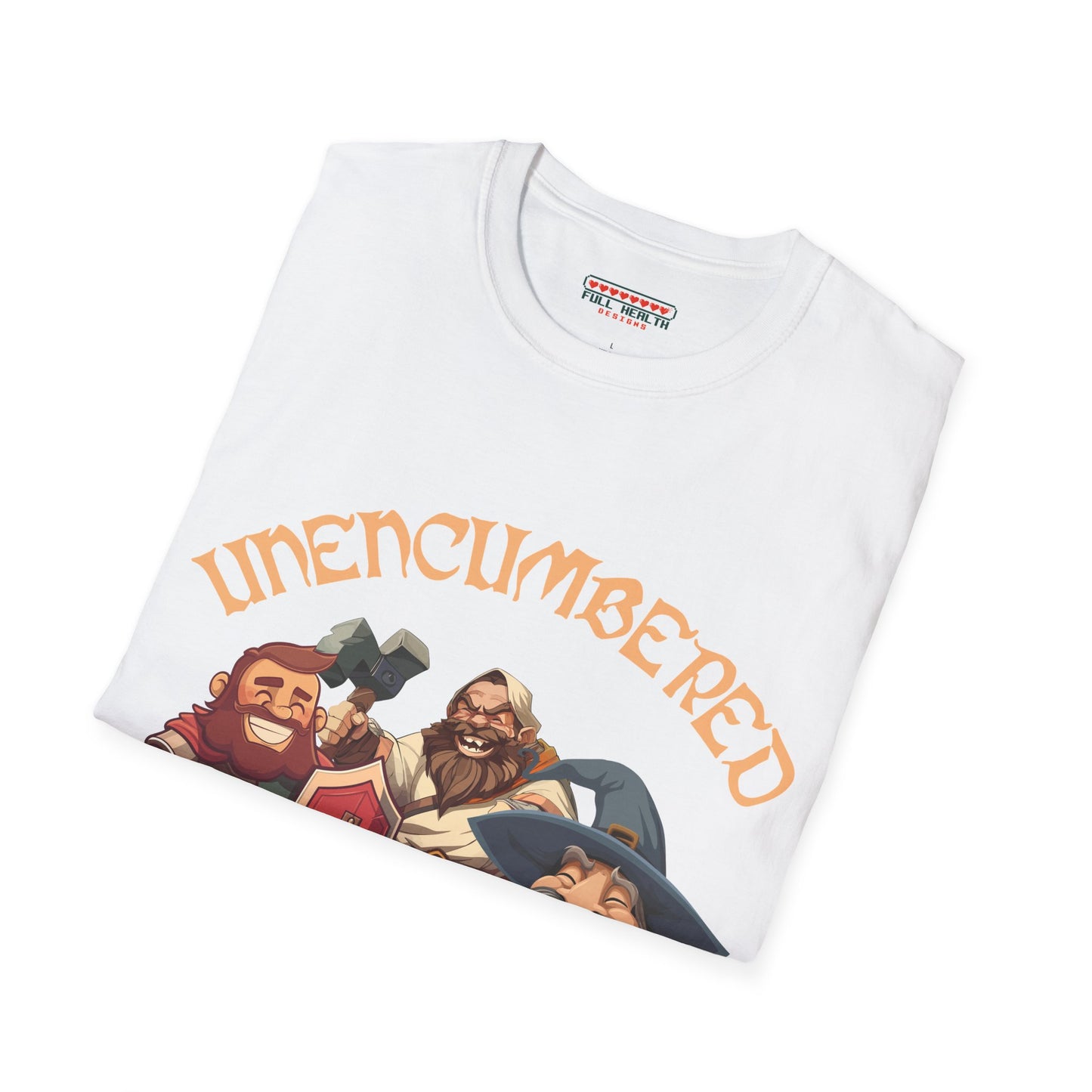 Unencumbered - Softstyle T-Shirt for Men and Women