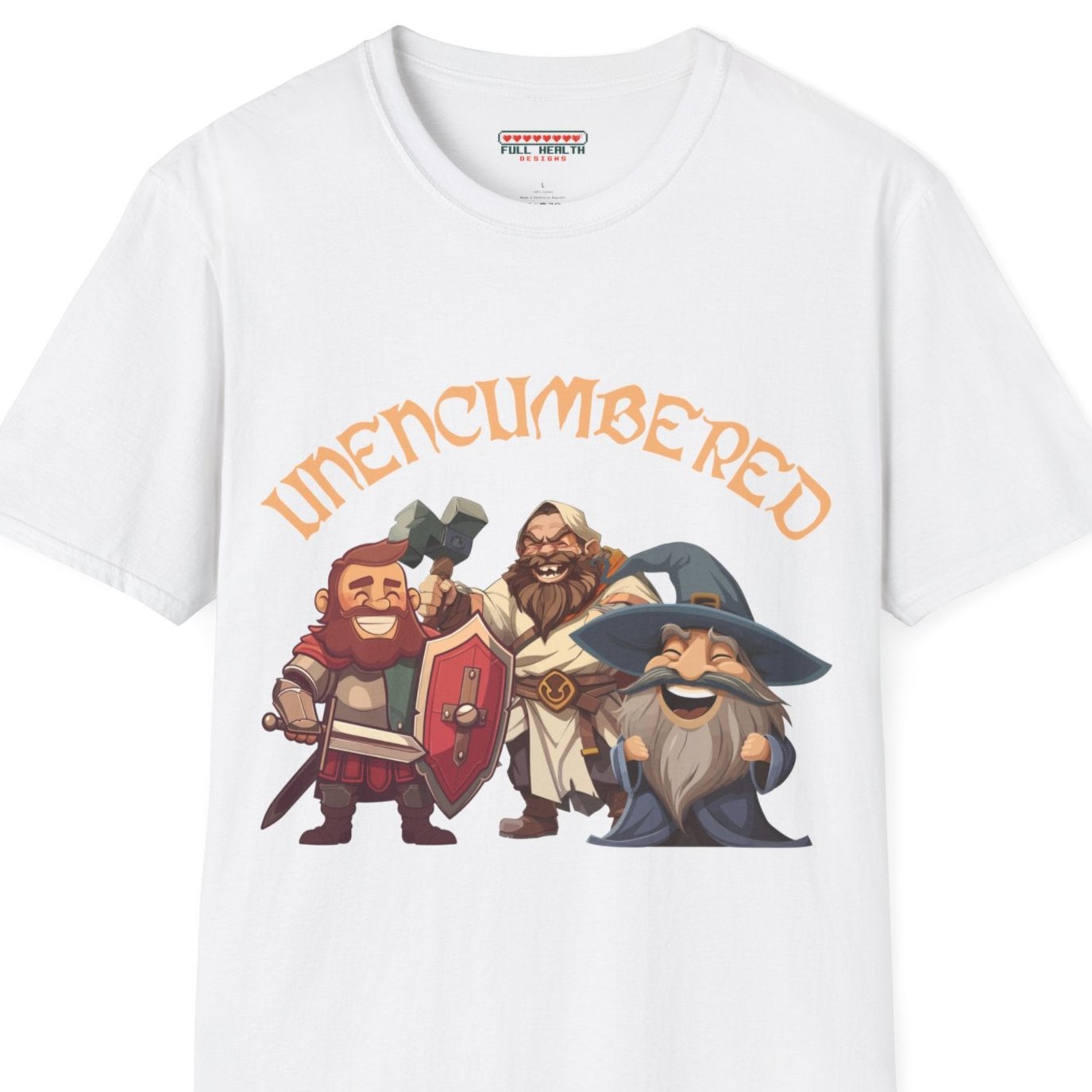 Unencumbered - Softstyle T-Shirt for Men and Women