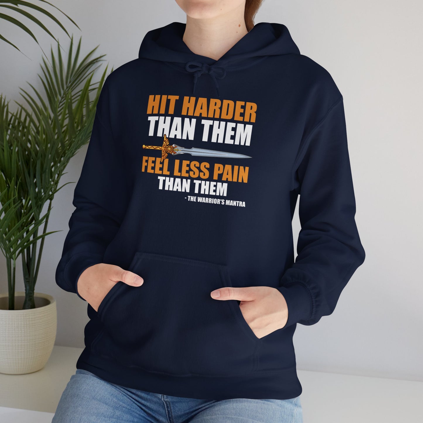 Warrior's Mantra - Heavy Blend™ Hoodie for Men and Women