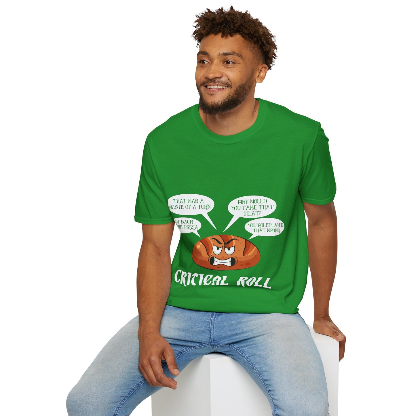 Critical Roll - Softstyle T-Shirt for Men and Women