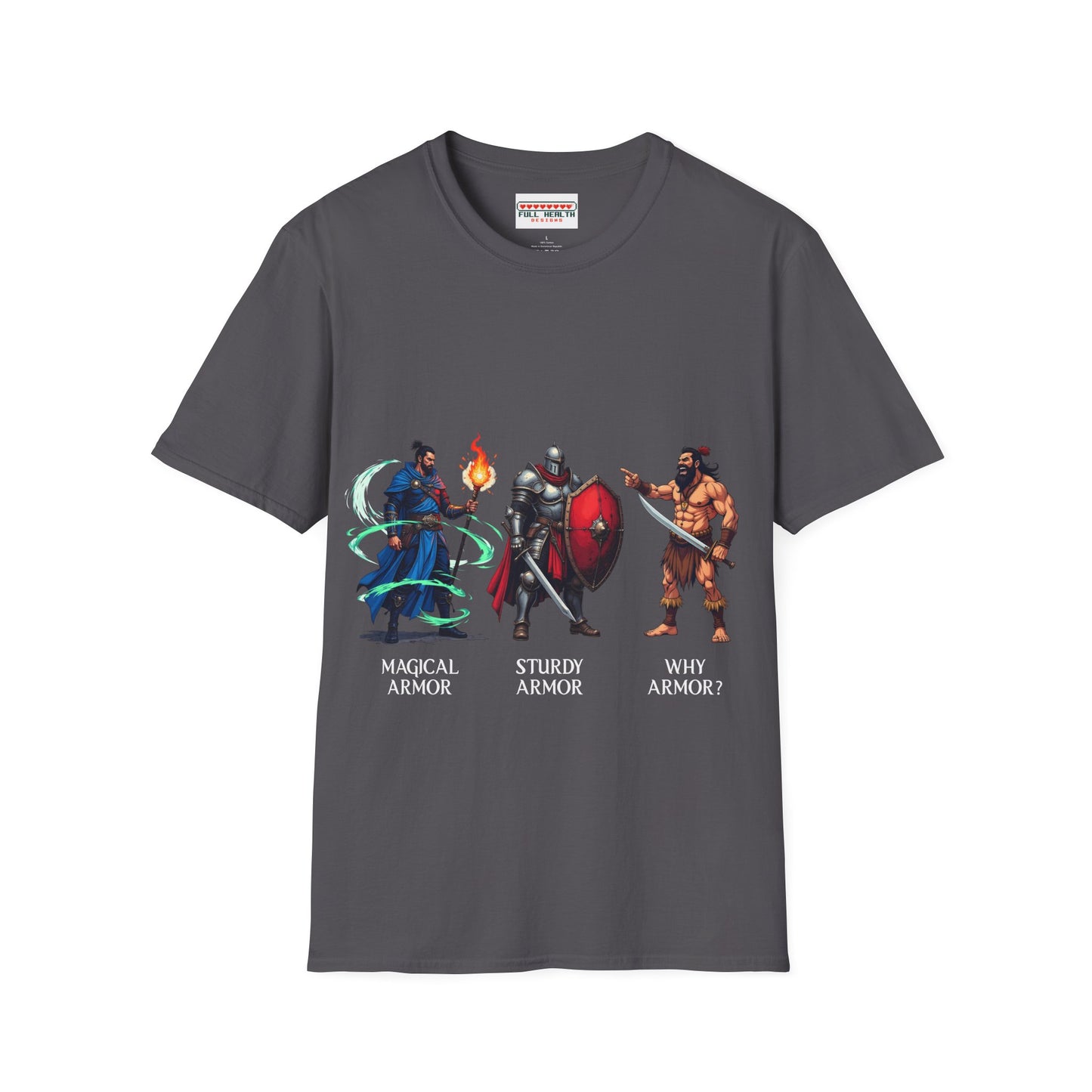 Class Armor Comparison - Softstyle T-Shirt for Men and Women