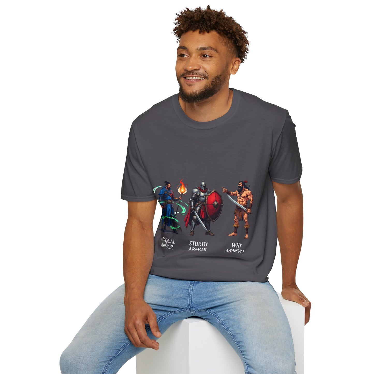 Class Armor Comparison - Softstyle T-Shirt for Men and Women