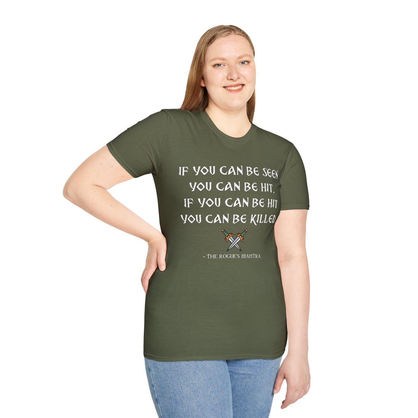 Rogue's Mantra - Softstyle T-Shirt for Men and Women